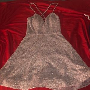Light purple sparkly dress